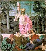 Piero della Francesca The Resurrection. oil